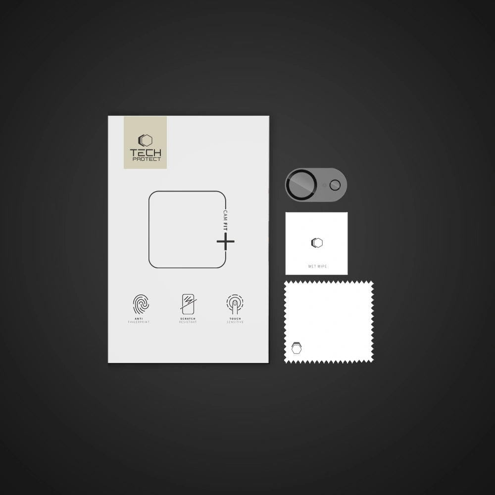 Tech-Protect iPhone 16e Cam Fit+ Αντιχαρακτικό Γυαλί για την Κάμερα - Διάφανο
