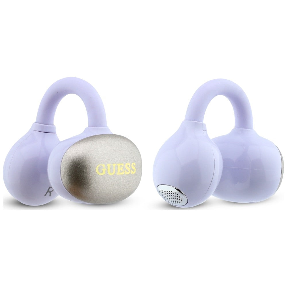 Guess Ασύρματα Bluetooth ακουστικά για Κλήσεις / Μουσική - Classic Logo OWS - Purple