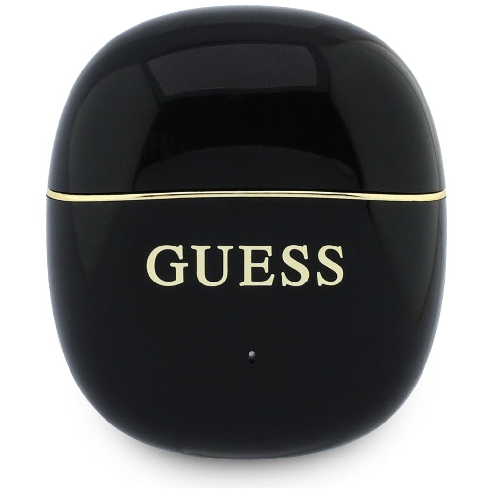 Guess Ασύρματα Bluetooth Aκουστικά για Κλήσεις / Μουσική - Glossy Gold Line Classic - Black
