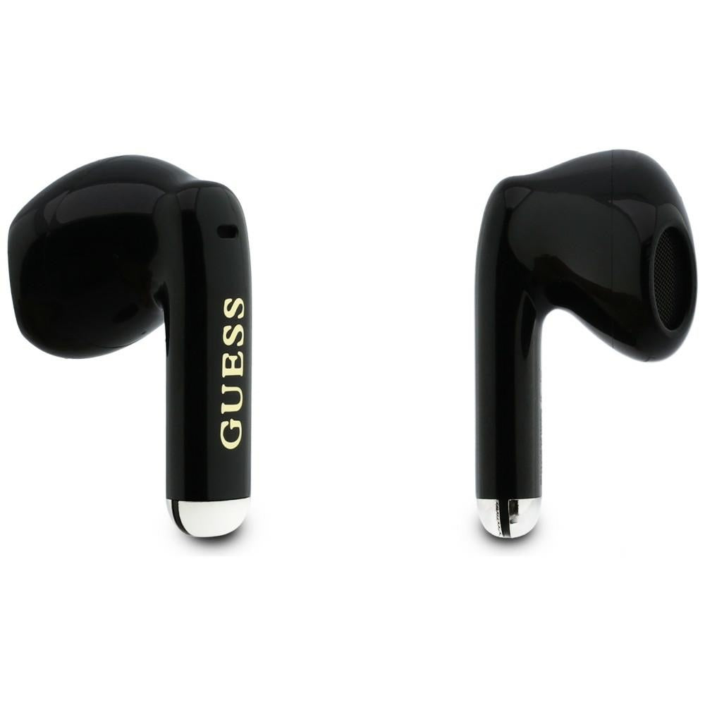 Guess Ασύρματα Bluetooth Aκουστικά για Κλήσεις / Μουσική - Glossy Gold Line Classic - Black