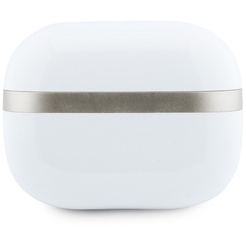 Guess Ασύρματα Bluetooth Ακουστικά για Κλήσεις / Μουσική - TWS Glossy Printed Classic Logo - White