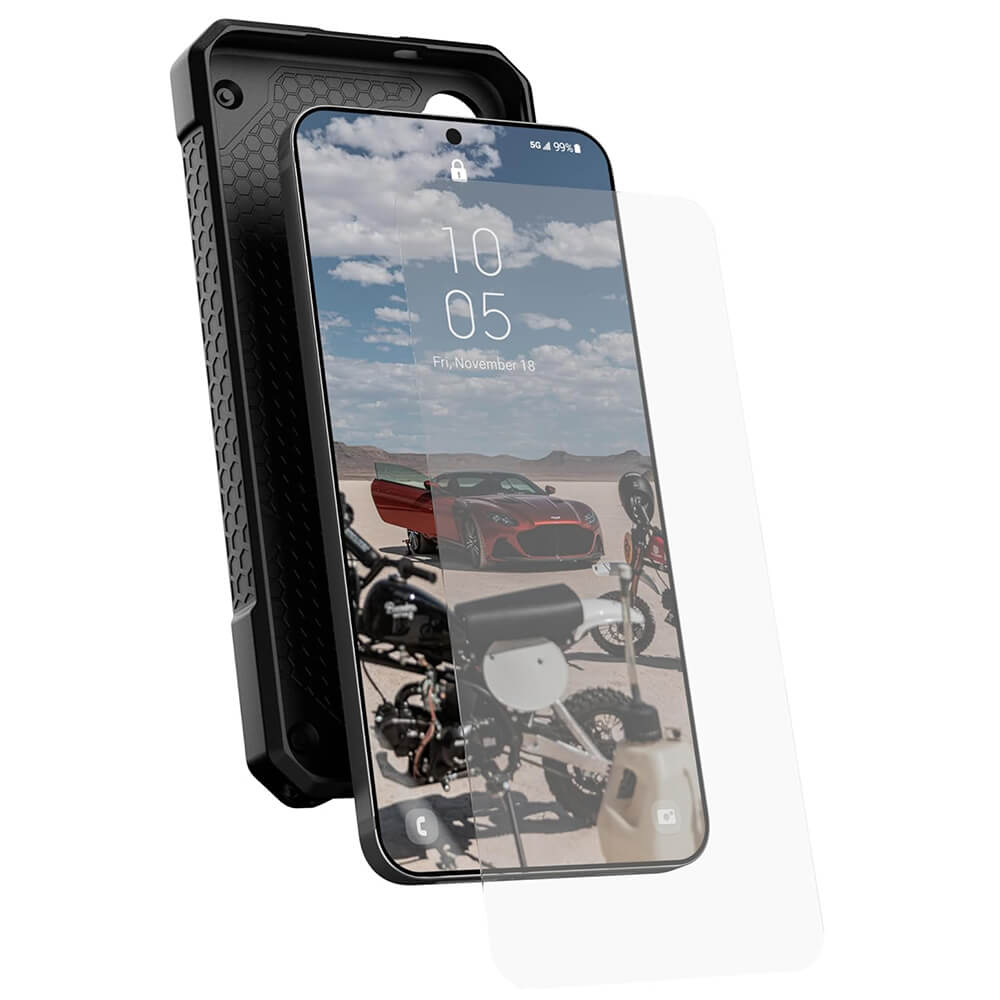 UAG Samsung Galaxy S25 Ultra Glass Shield 9H Αντιχαρακτικό Γυαλί Οθόνης με Κιτ Εγκατάστασης - Clear