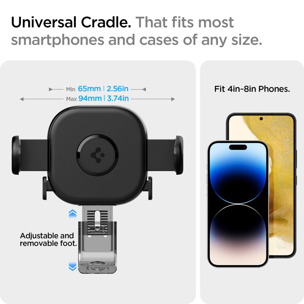 Spigen UTS12 OneTap Universal Βάση Αυτοκινήτου Αεραγωγού - Black