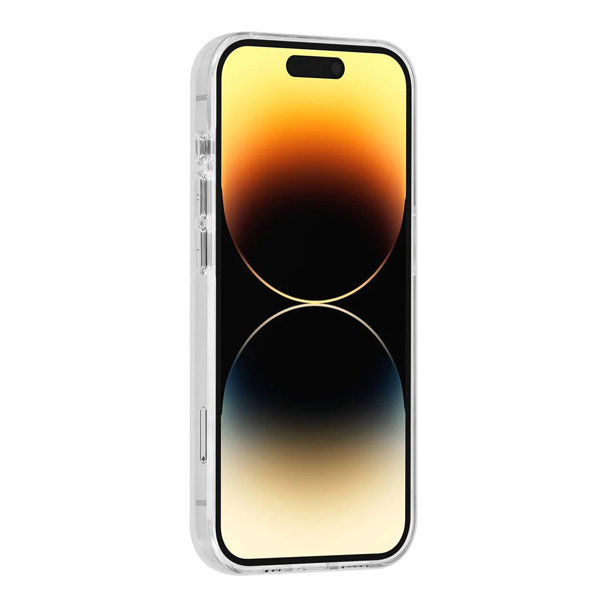 Tuniq iPhone 15 Pro - MagSafe Σκληρή Θήκη με Πλαίσιο Σιλικόνης - Διάφανη / Μπλε