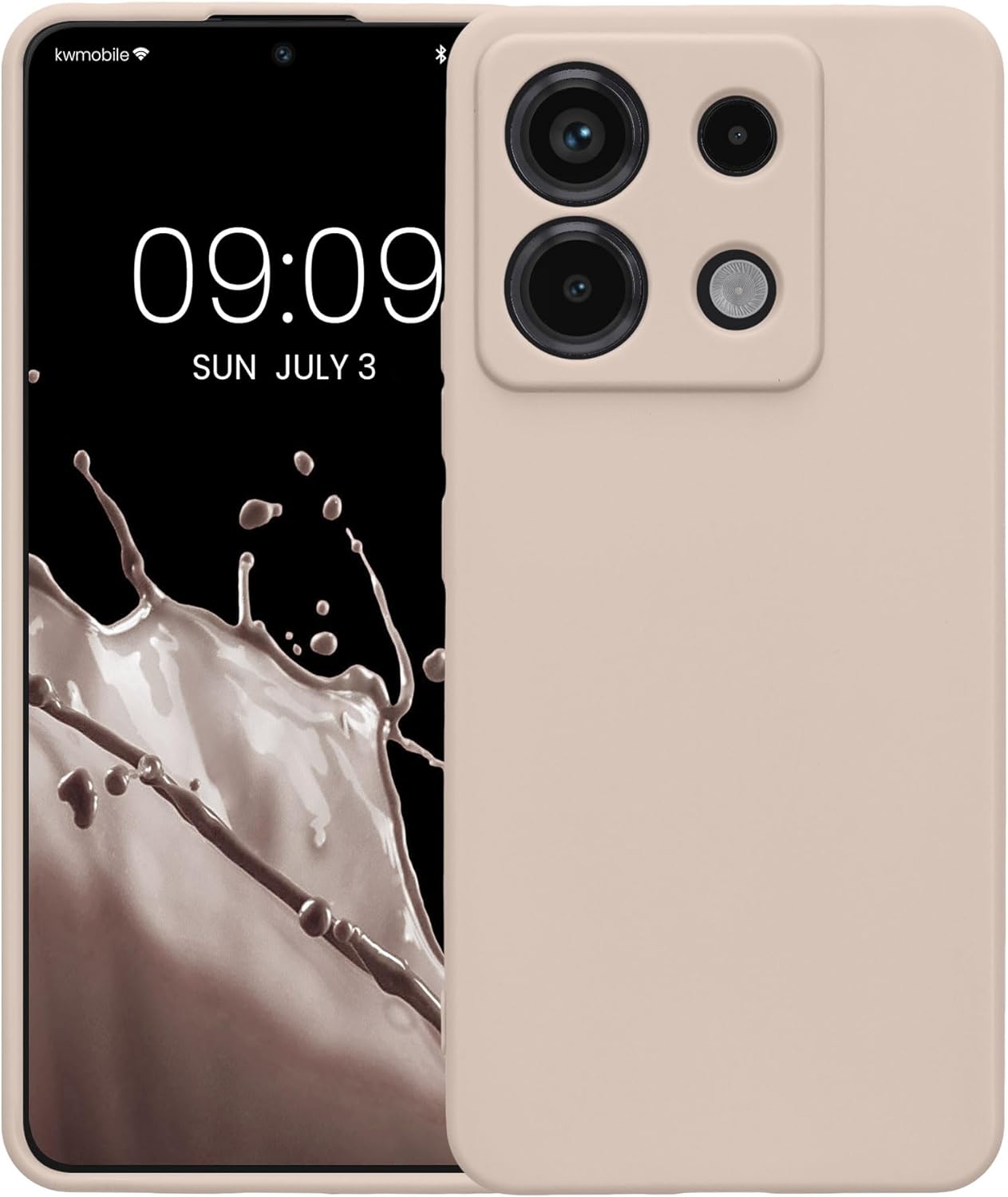 KW Xiaomi Redmi Note 13 Pro 5G / Poco X6 5G Θήκη Σιλικόνης TPU - Coconut Swirl