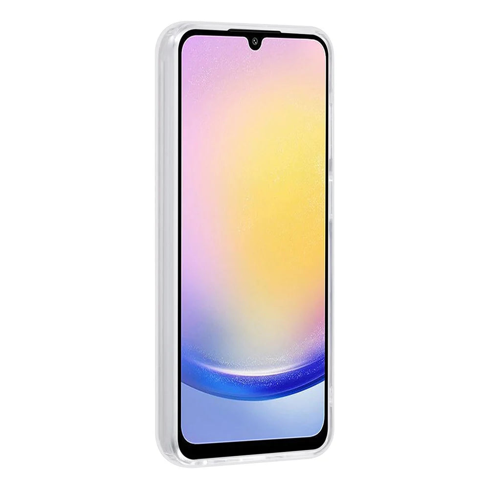 Tuniq Samsung Galaxy A25 5G - Σκληρή Θήκη με Πλαίσιο Σιλικόνης - Σχέδιο Μάρμαρο - Μοβ