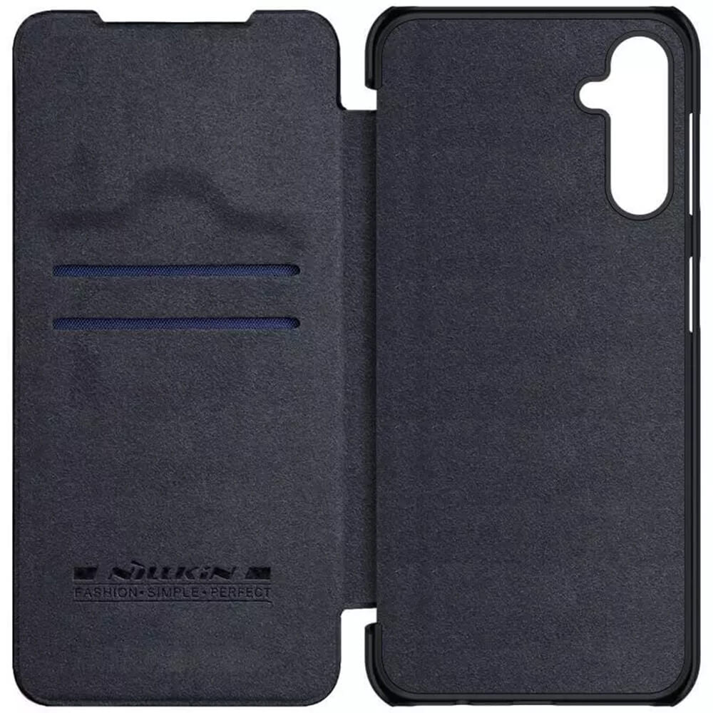 Nillkin Samsung Galaxy A14 5G Qin Leather Flip Book Case Θήκη Βιβλίο - Black