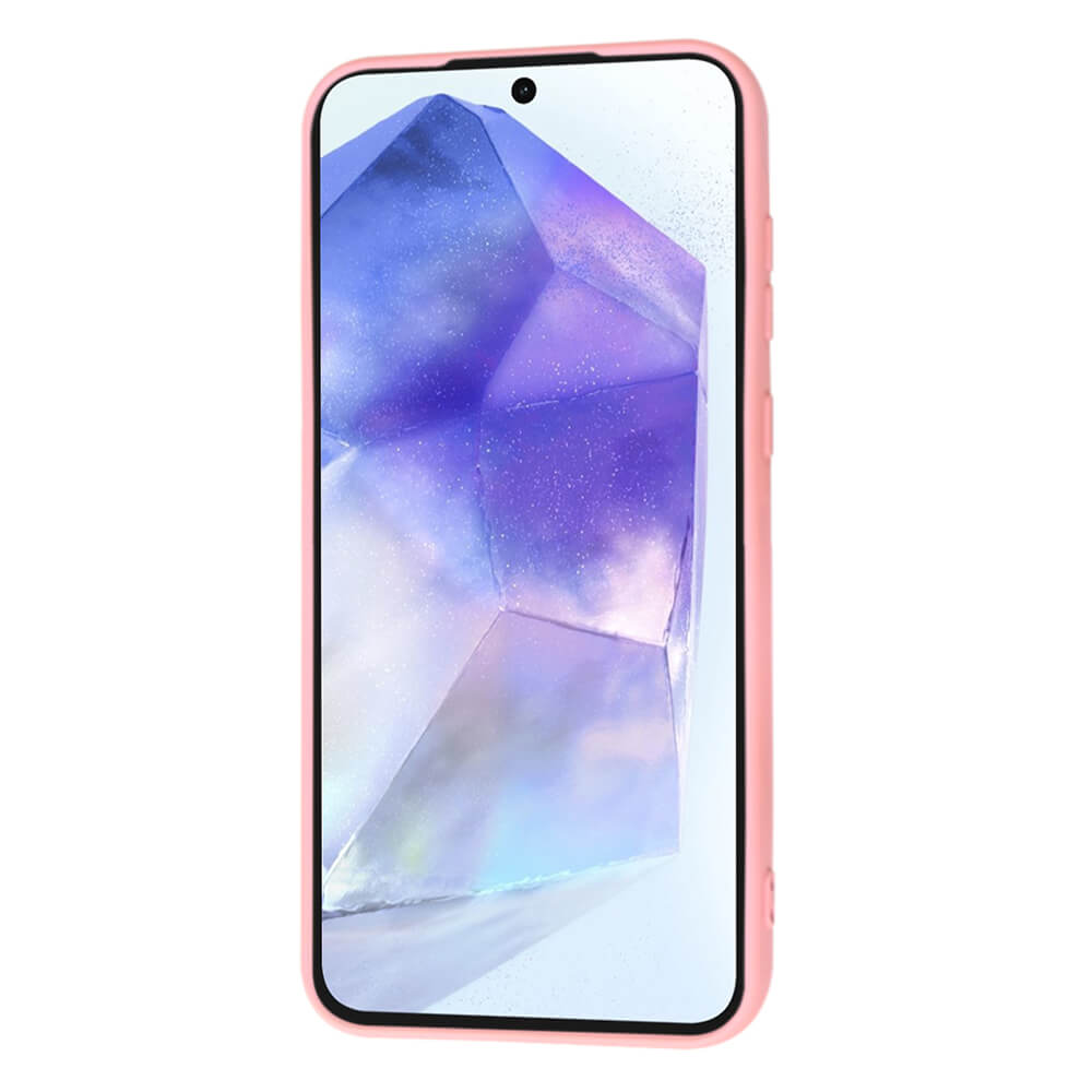 Techsuit Samsung Galaxy A55 5G SoftFlex Θήκη Σιλικόνης - Chalk Pink