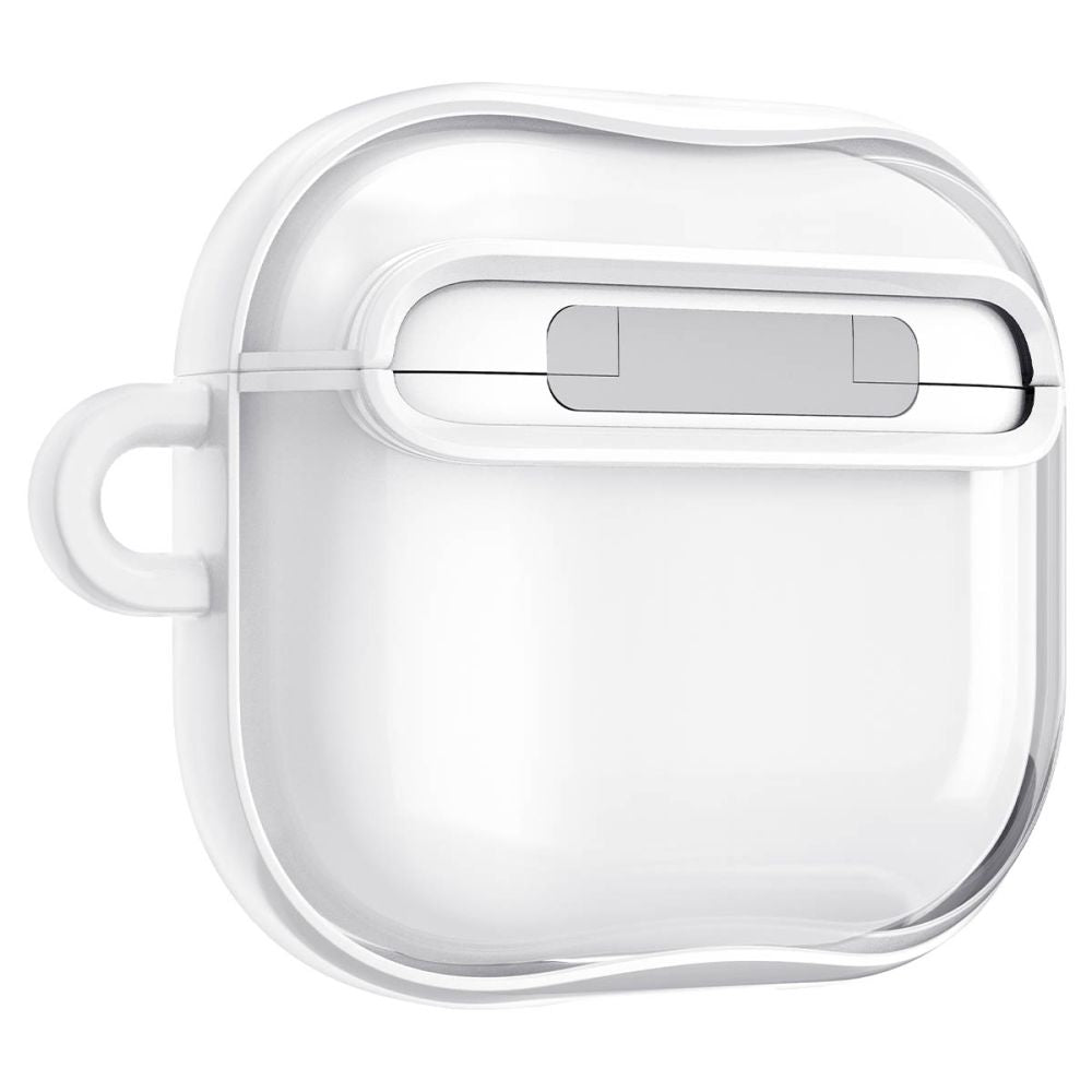 Spigen AirPods 4 Θήκη από Σκληρό Πλαστικό και Σιλικόνη - Ultra Hybrid - Jet White