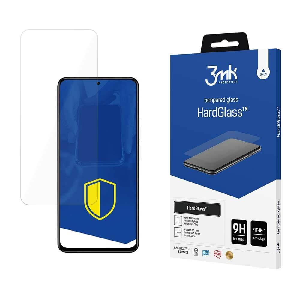 3MK Xiaomi Redmi Note 12 Pro 5G HardGlass 0.30mm 9H Tempered Glass Αντιχαρακτικό Γυαλί Οθόνης - Clear