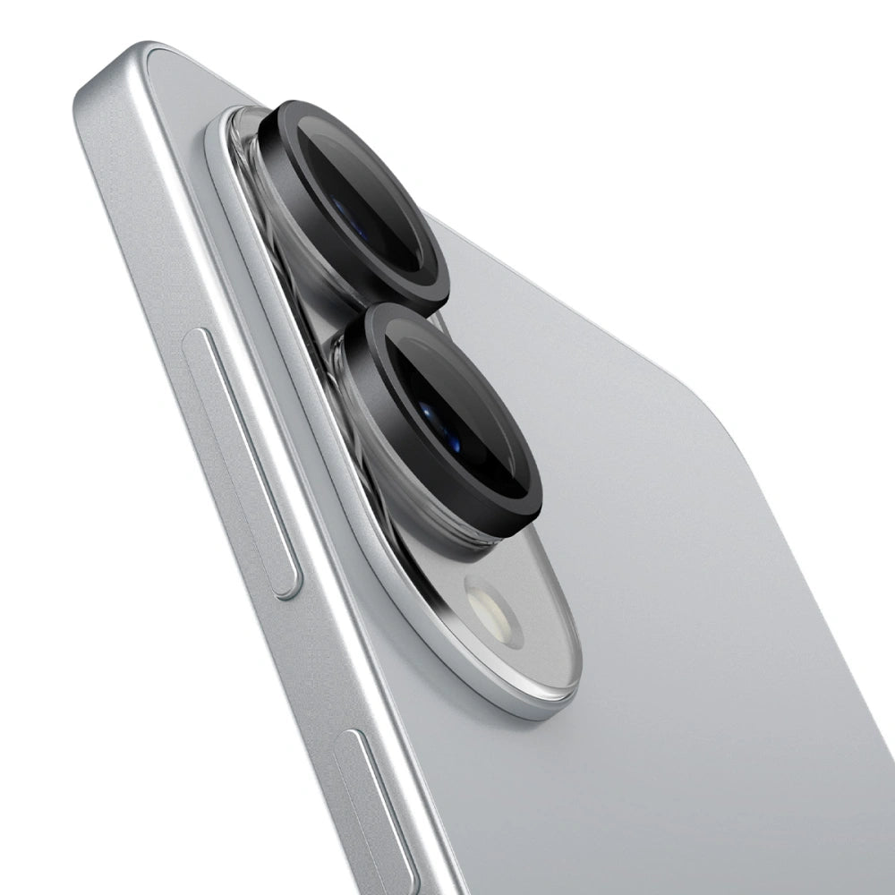 Spigen Samsung Galaxy S25 Edge - Optik Pro Glas.TR EZ Fit Αντιχαρακτικό Γυαλί για την Κάμερα - 2 Τεμάχια - Black