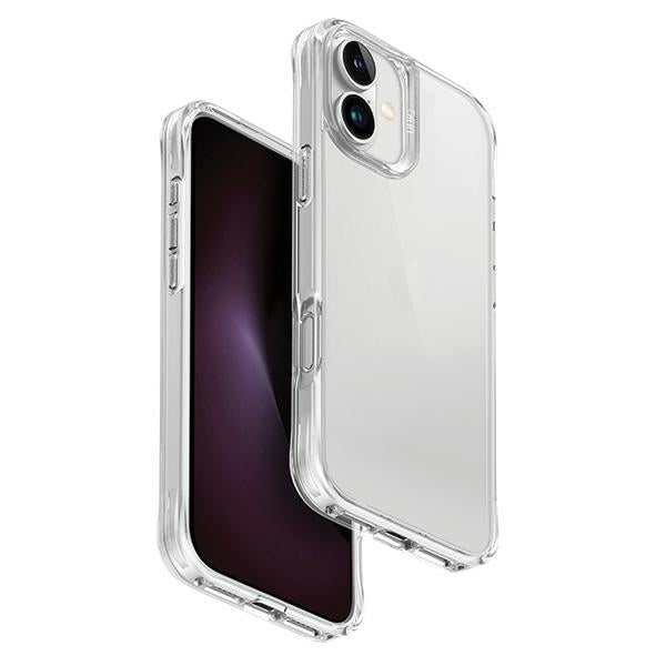 Uniq iPhone 16 LifePro Xtreme Σκληρή Θήκη με Πλαίσιο Σιλικόνης - Διάφανη