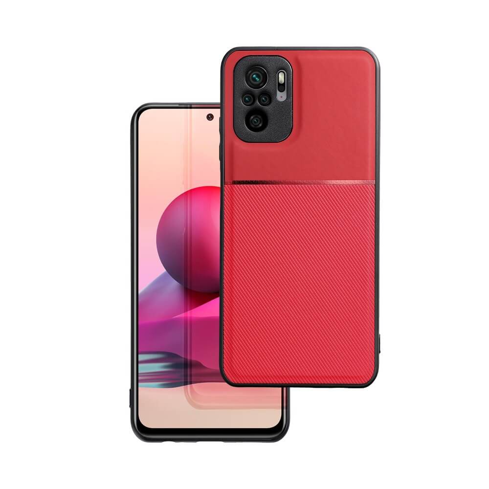 Forcell Xiaomi Redmi Note 11 / Redmi Note 11S Noble Σκληρή Θήκη με Πλαίσιο Σιλικόνης - Red