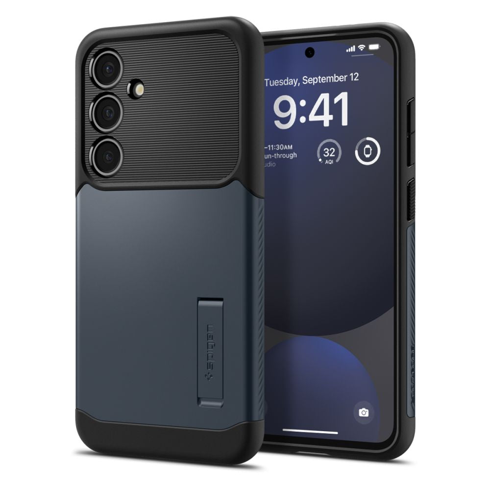 Spigen Samsung Galaxy S24 FE Slim Armor Σκληρή Θήκη - Metal Slate