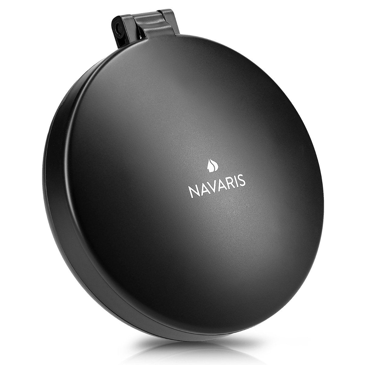 Navaris Compact LED Makeup Mirror - Φωτιζόμενος Καθρέπτης LED Ταξιδιού - Black - 44870.47
