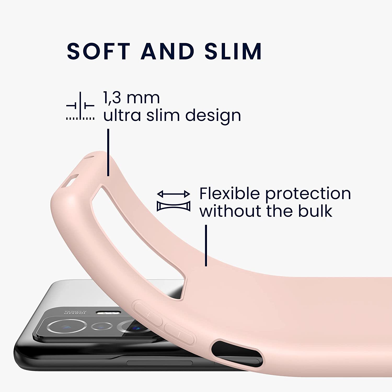 KW Xiaomi 11T / 11T Pro Θήκη Σιλικόνης TPU - Coconut Swirl - 56245.225