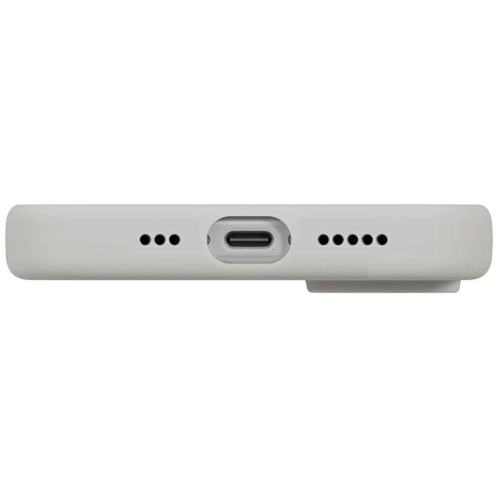 Uniq iPhone 17 - Lino - Θήκη Σιλικόνης με MagSafe - Light Grey