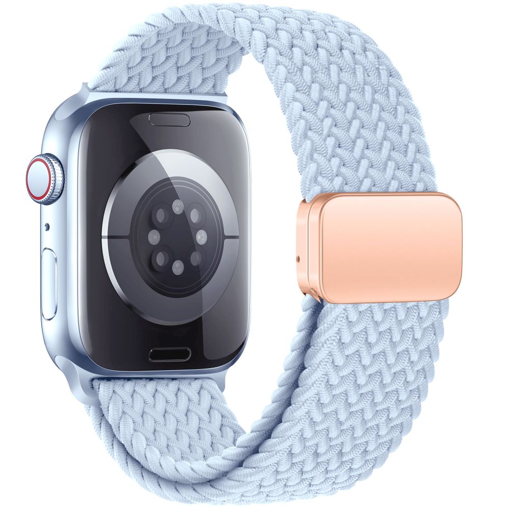 Tech-Protect Λουράκι Apple Watch 4/5/6/7/8/9/10/11 - SE (1/2/3) - ULTRA (1/2/3) - 44/45/46/49mm NylonMag - Baby Blue