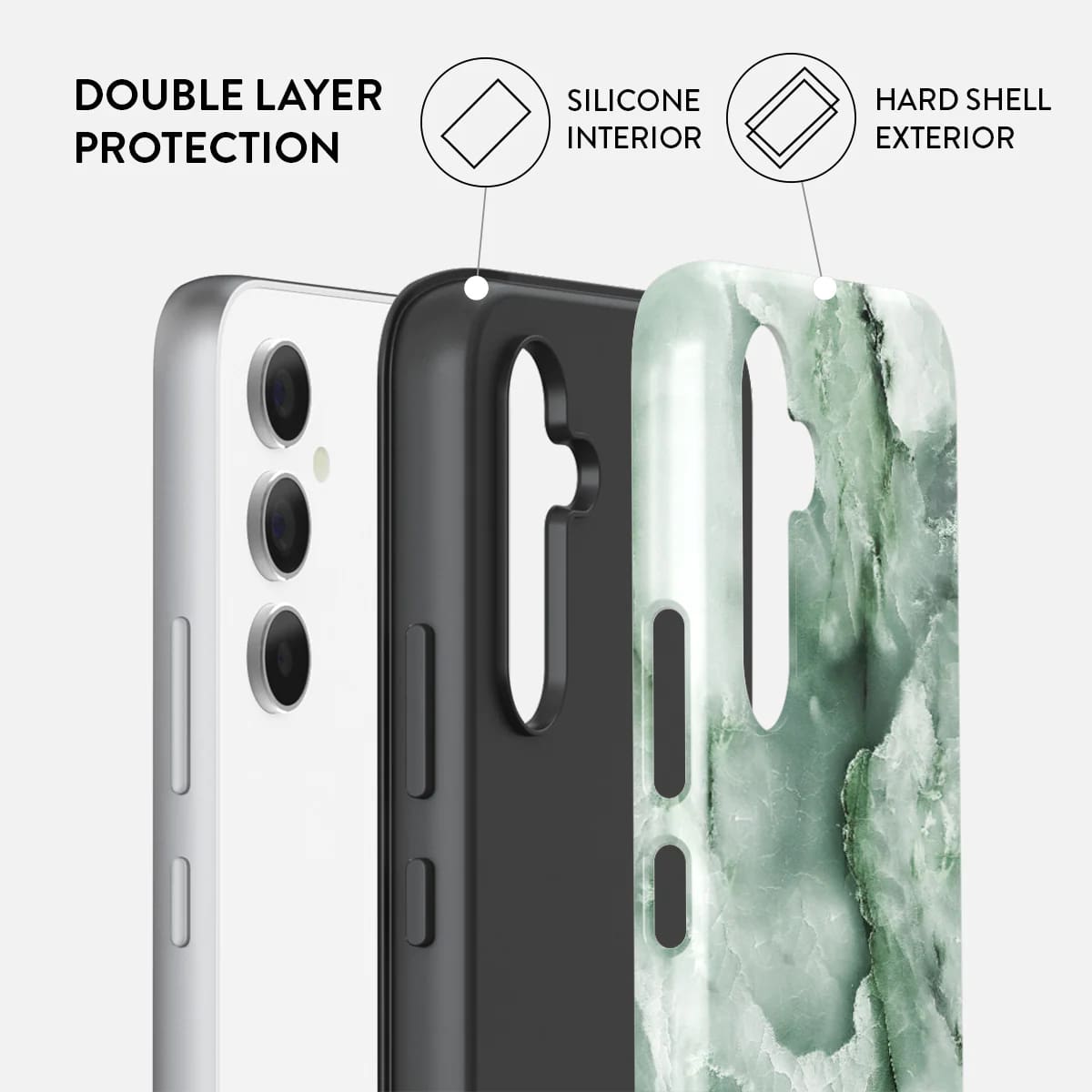 Burga Samsung Galaxy A54 5G Fashion Tough Σκληρή Θήκη - Pistachio Cheesecake