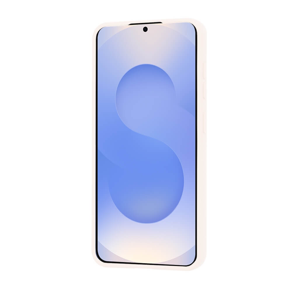 Techsuit Samsung Galaxy S25 - MagSafe Pro - Σκληρή Θήκη με Πλαίσιο Σιλικόνης - Nude Pink