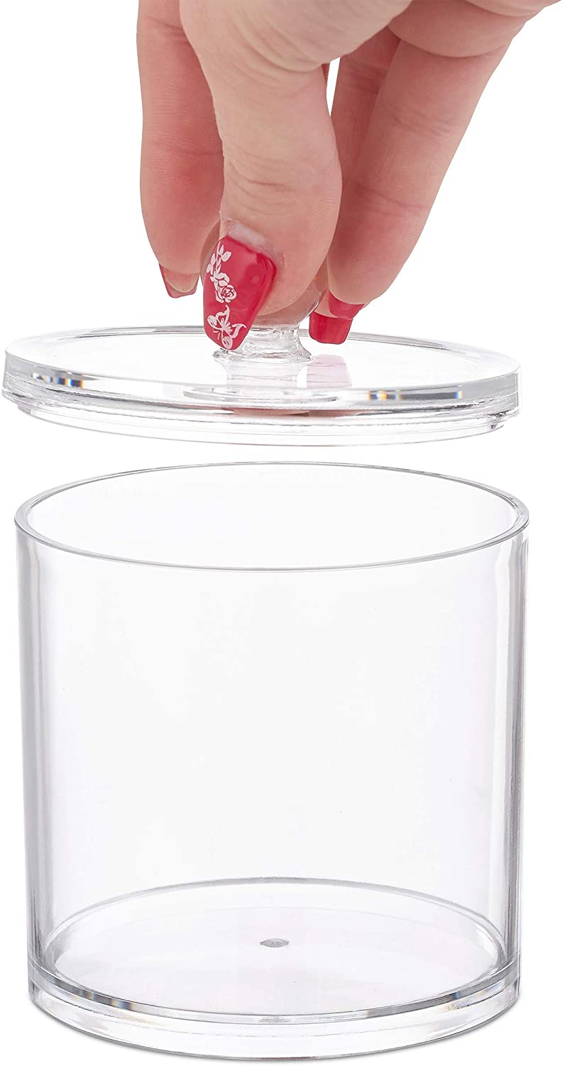 Relaxdays Σετ με 3 Κουτιά Αποθήκευσης Αξεσουάρ Μπάνιου - Clear - 4052025928711