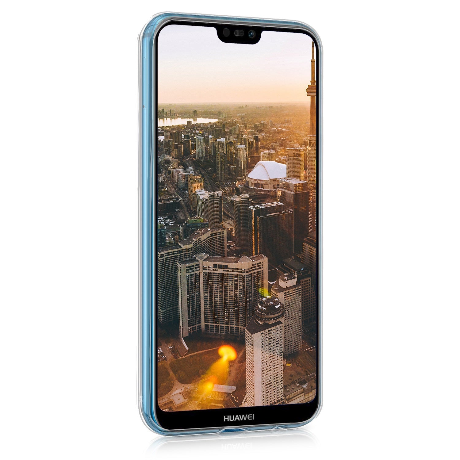 KW Huawei P20 Lite Θήκη Σιλικόνης TPU Design Canadian Flag - Red / White - 44889.31