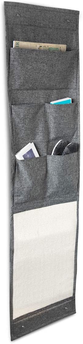 Navaris Cat Scratcher Storage Organiser - Οργανωτής Αποθήκευσης με Ονυχοδρόμιο για Γάτες - 1,74 m x 45,5 cm - Grey - 49098.19