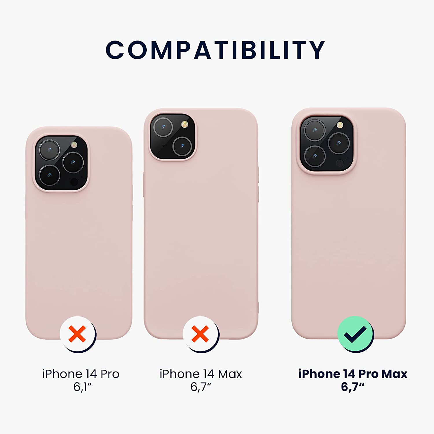 KW iPhone 14 Pro Max Θήκη Σιλικόνης Rubberized TPU - Coconut Swirl - 59074.225