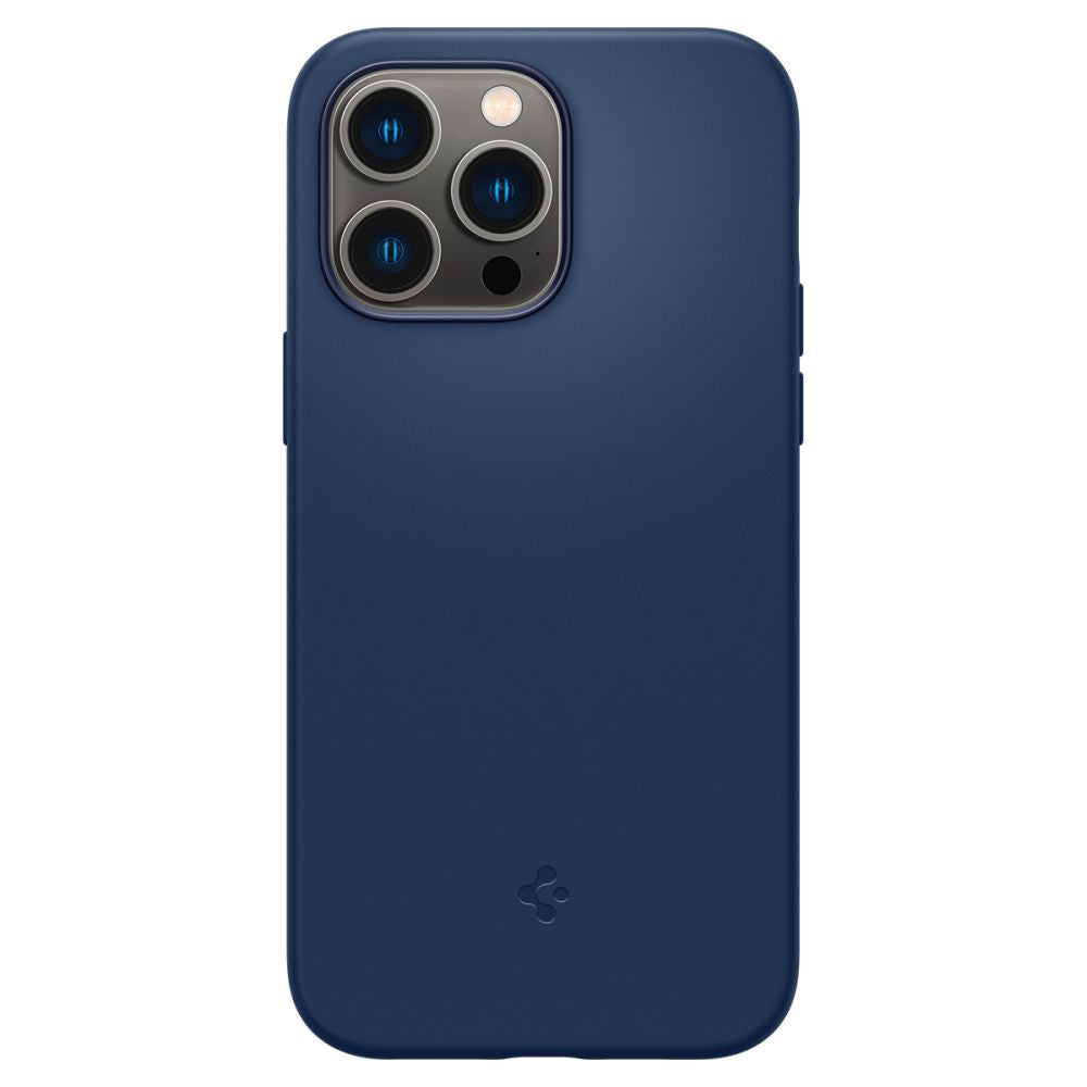 Spigen iPhone 14 Pro Max Silicone Fit Mag Θήκη Σιλικόνης με MagSafe - Navy Blue - ACS04847