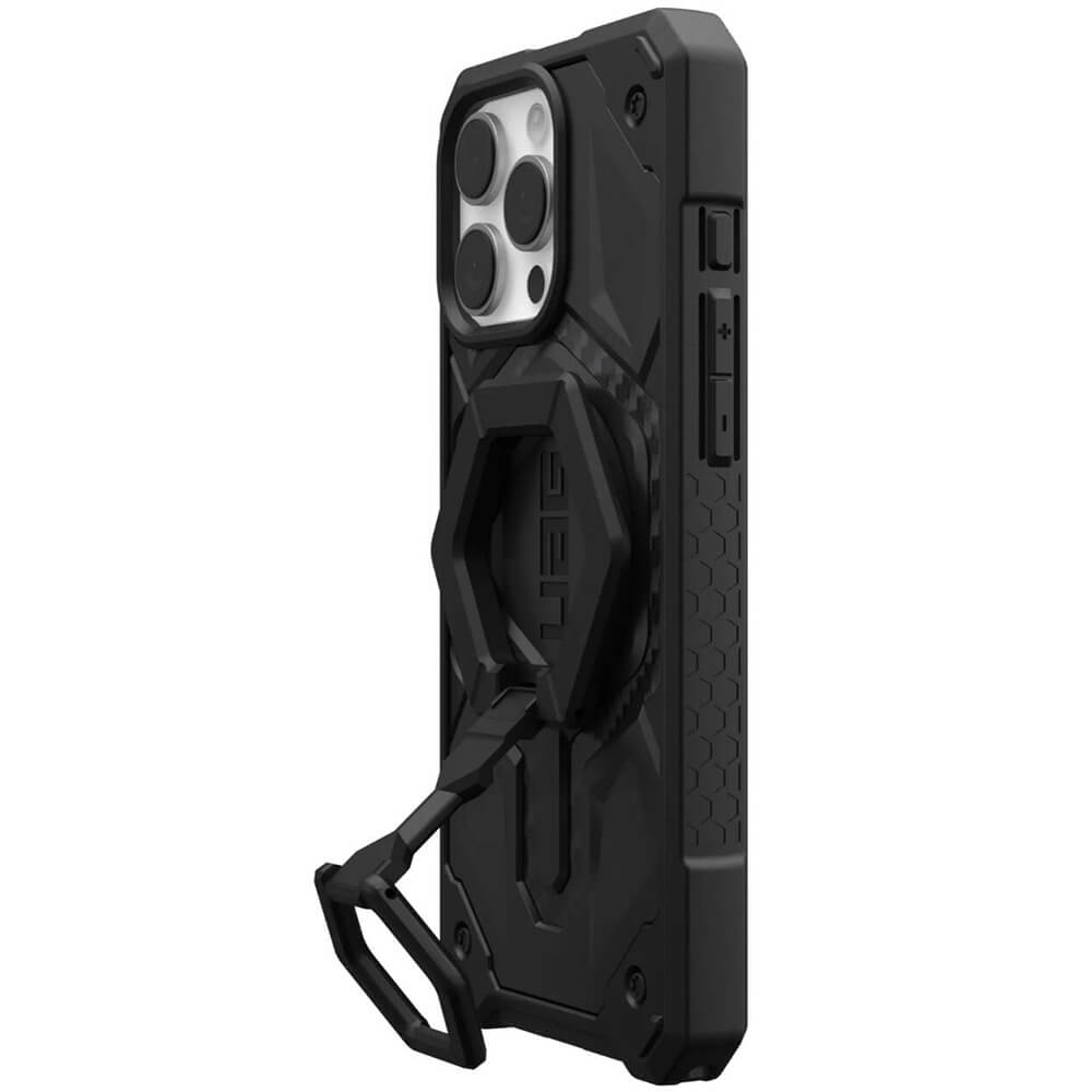 UAG iPhone 16 Pro Max Monarch Pro MagSafe Bundle Σκληρή Θήκη με MagSafe - Carbon Fiber / Black