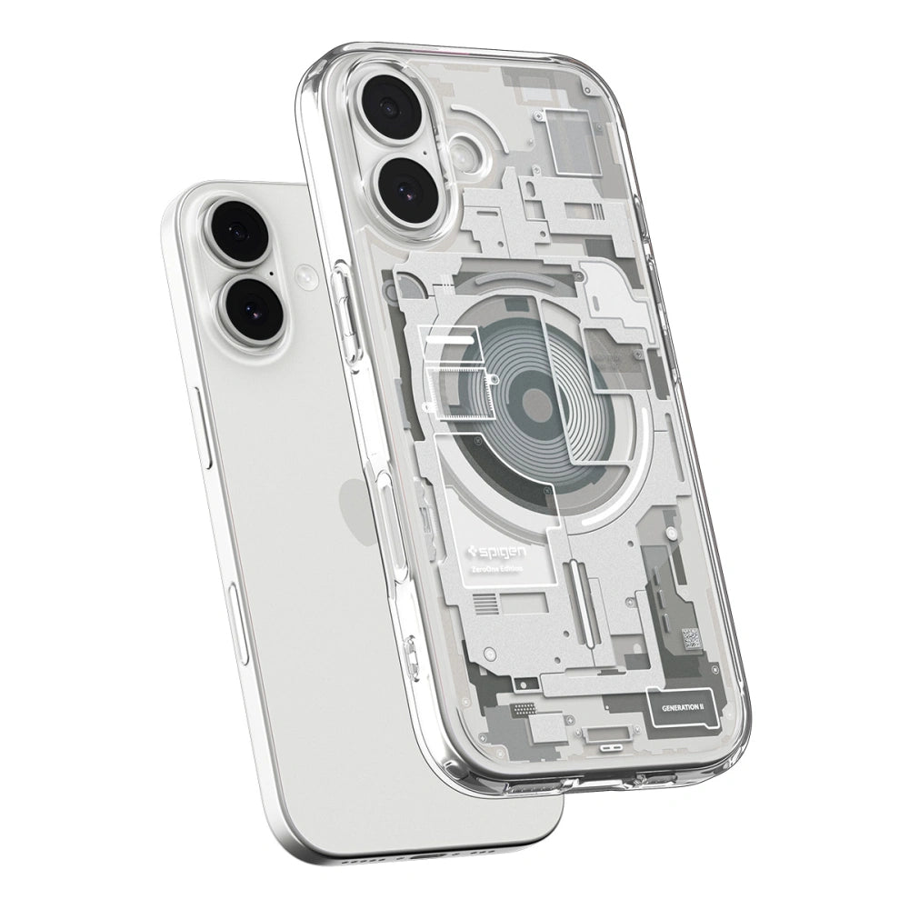 Spigen iPhone 17 - Ultra Hybrid Mag - Σκληρή Θήκη με Πλαίσιο Σιλικόνης Και MagSafe - Zero One Natural Titanium
