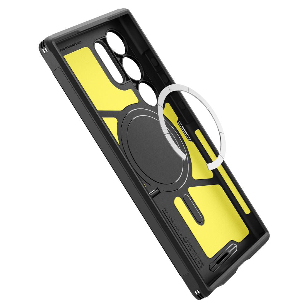 Spigen Samsung Galaxy S24 Ultra Tough Armor Mag Σκληρή Θήκη με MagSafe - Black