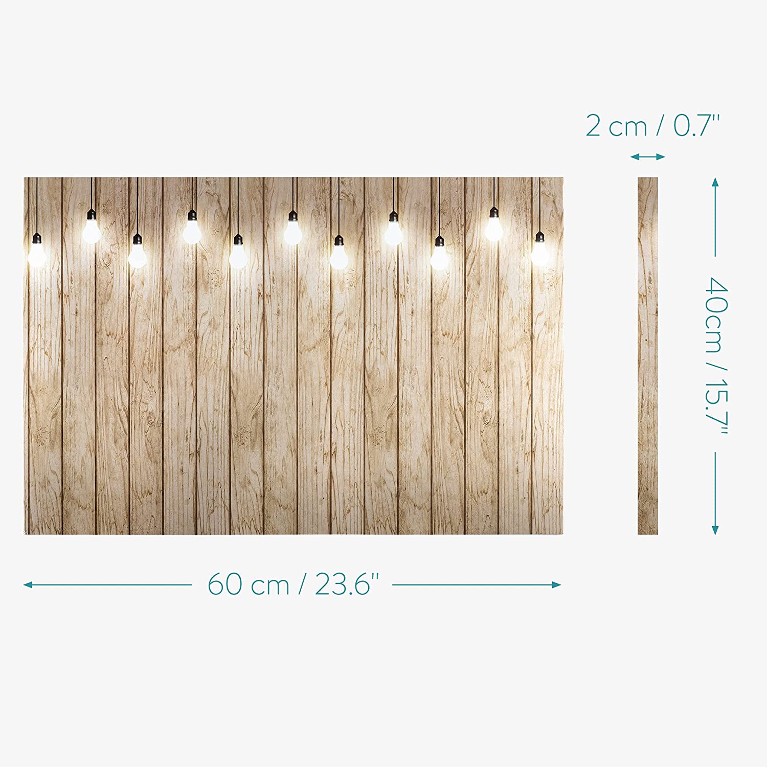 Navaris Μαγνητικός Πίνακας Ανακοινώσεων - 60 x 40 cm - Lamp - 45365.14