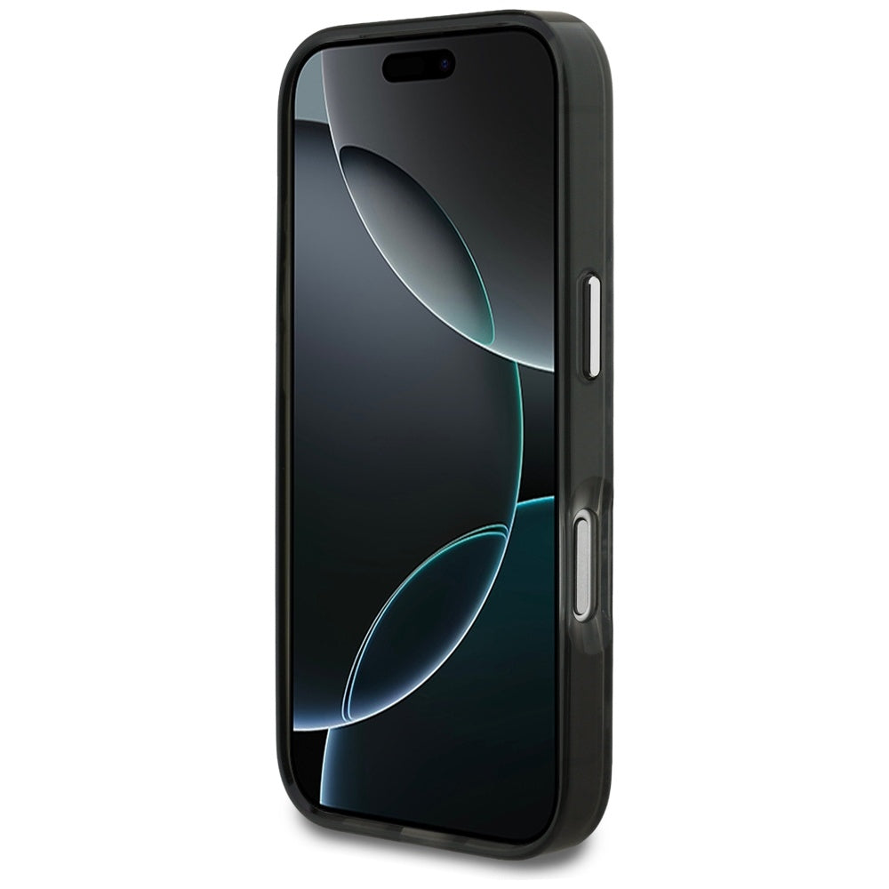 Karl Lagerfeld iPhone 17 Pro Max - IML Karl Head Logo MagSafe - Σκληρή Θήκη με Πλαίσιο Σιλικόνης - Black - KLHMP17XHMKBKHOK