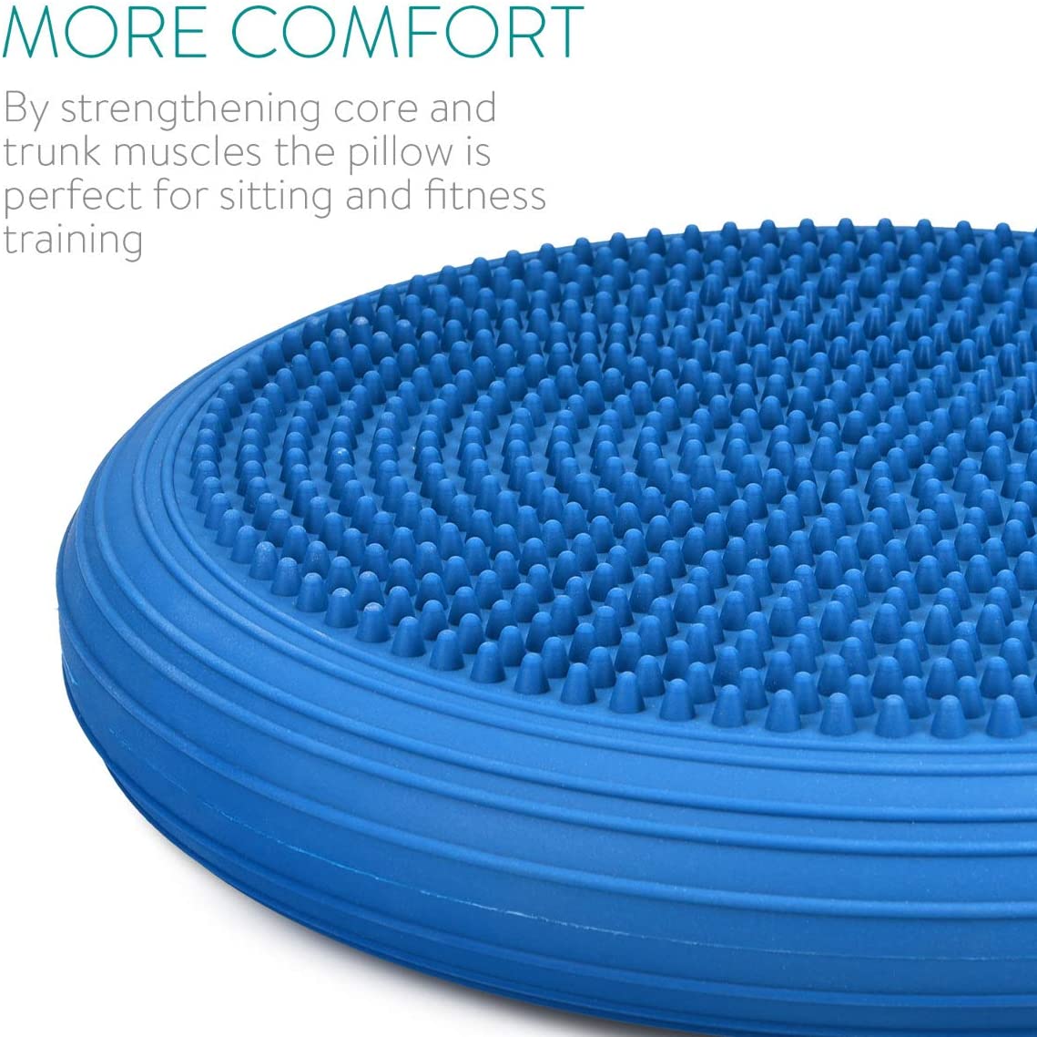 Navaris Μαξιλάρι Στάσης Σώματος / Σανίδα Ισορροπίας - 33cm - Blue - 49286.04