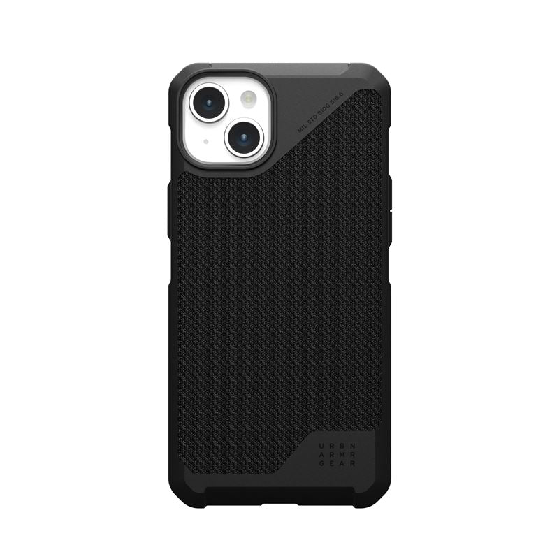 UAG iPhone 15 Plus Metropolis LT Series Σκληρή Θήκη με MagSafe - Kevlar Black