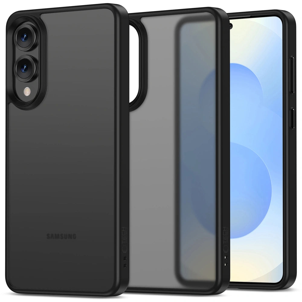 Tech-Protect Samsung Galaxy S25 Edge MagMat Σκληρή Θήκη με Πλαίσιο Σιλικόνης - Matte Black