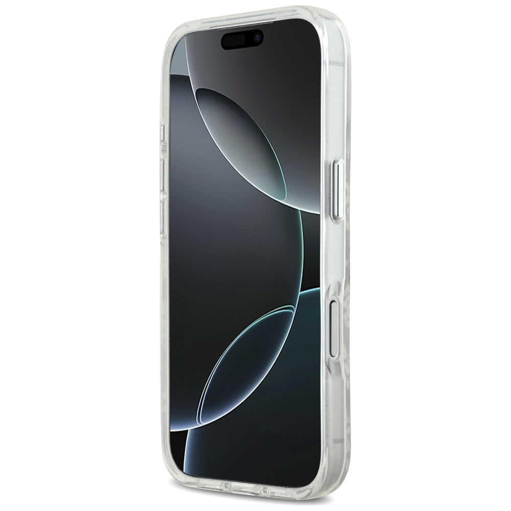 Karl Lagerfeld iPhone 17 Pro Max - IML Karl Head Logo MagSafe - Σκληρή Θήκη με Πλαίσιο Σιλικόνης - Grey - KLHMP17XHMKBKHOG