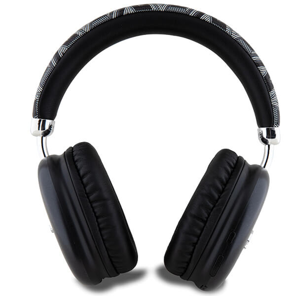 Guess Over-Ear Gcube Metallic Script Logo - Ασύρματα Bluetooth Ακουστικά - Black