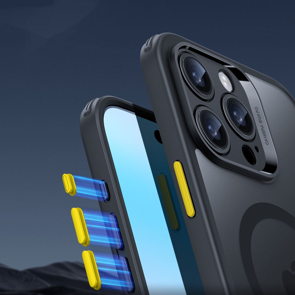 ESR iPhone 16 Pro - Classic Pro Halolock - Σετ με 1 Αντιχαρακτικό Γυαλί Οθόνης και Θήκη MagSafe - Frosted Black