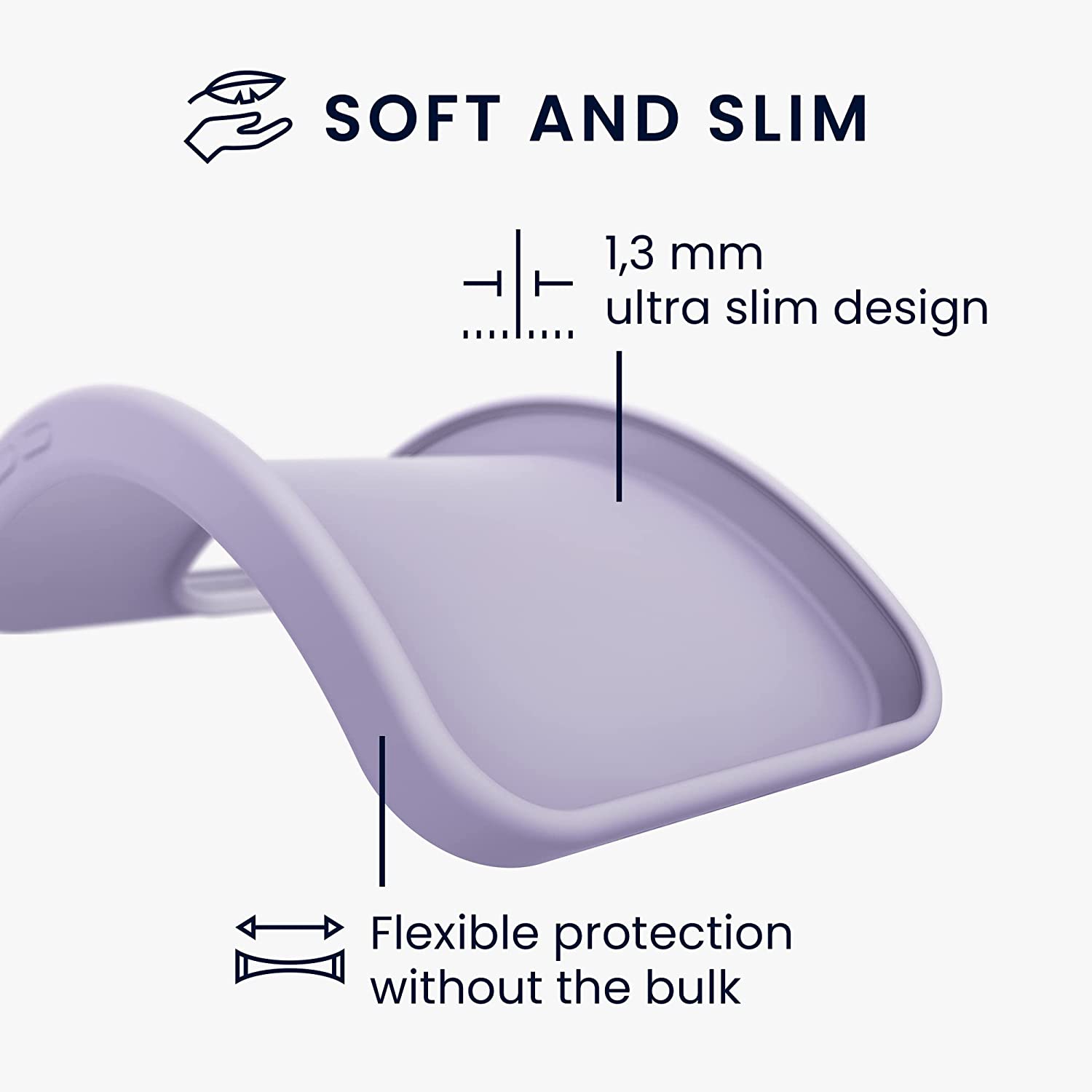 KW Xiaomi Xiaomi Redmi 10C Θήκη Σιλικόνης TPU - Lavender - 59231.108