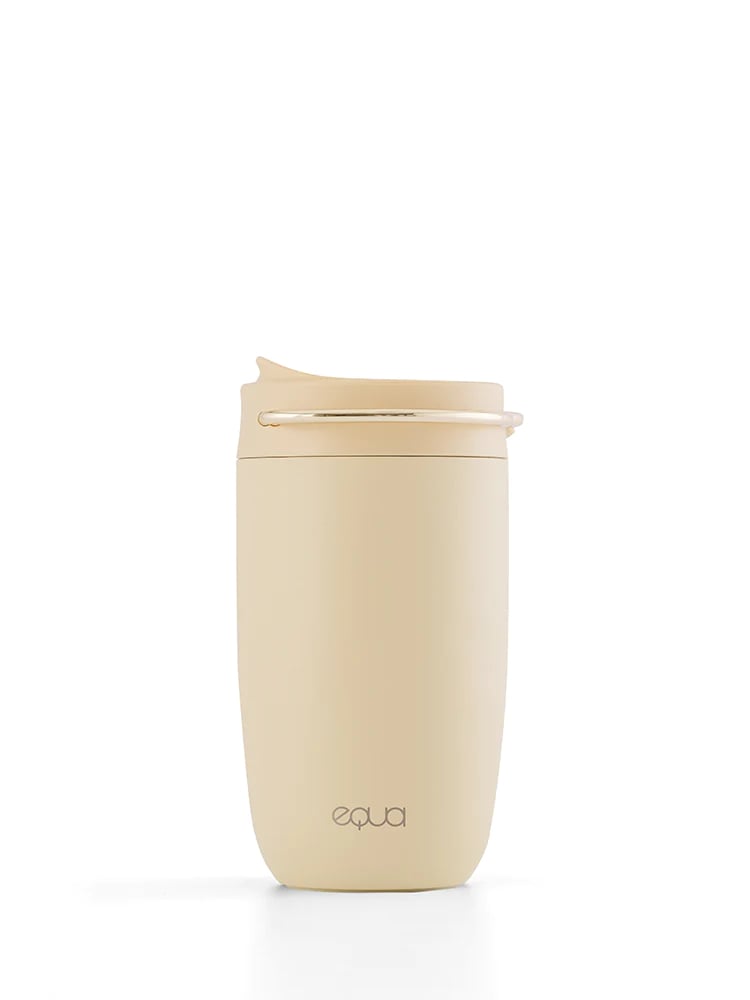 Equa Cup - Κούπα Θερμός από Ανοξείδωτο Ατσάλι - 300ml - Butter