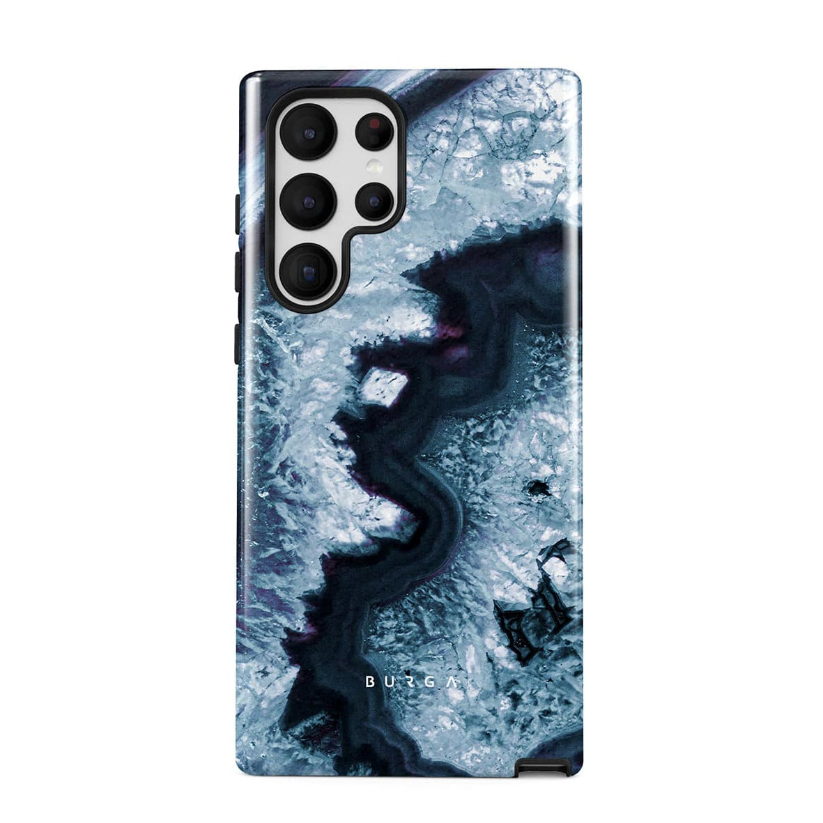 Burga Samsung Galaxy S22 Ultra Fashion Tough Σκληρή Θήκη - Frozen Lake