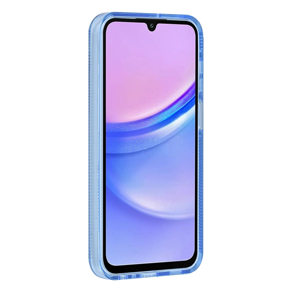 Tuniq Samsung Galaxy A15 4G / A15 5G - Σκληρή Θήκη με Πλαίσιο Σιλικόνης - Ημιδιάφανο Μπλε / Διάφανο