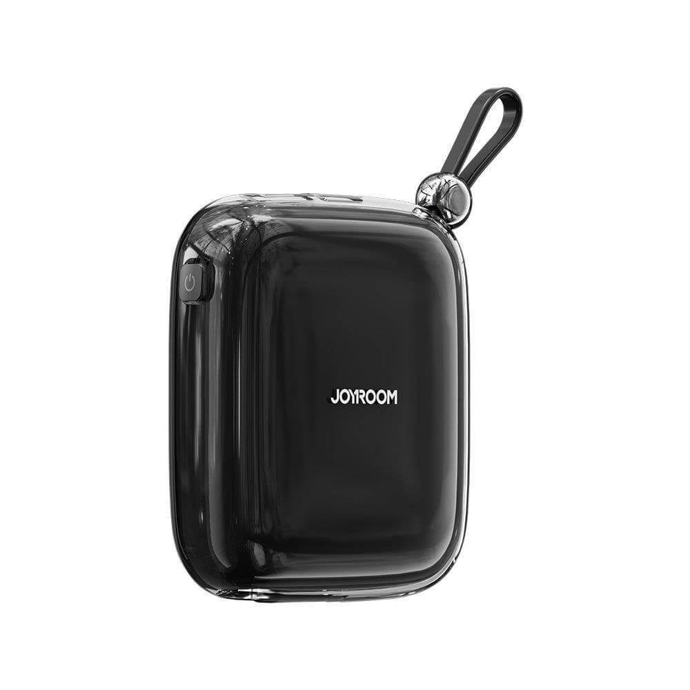 Joyroom JR-L003 Jelly Series 22.5W Power Bank 10000mAh με 1 Θύρα USB και 1 Θύρα Type-C και Ενσωματωμένο Καλώδιο Lightning - Βlack