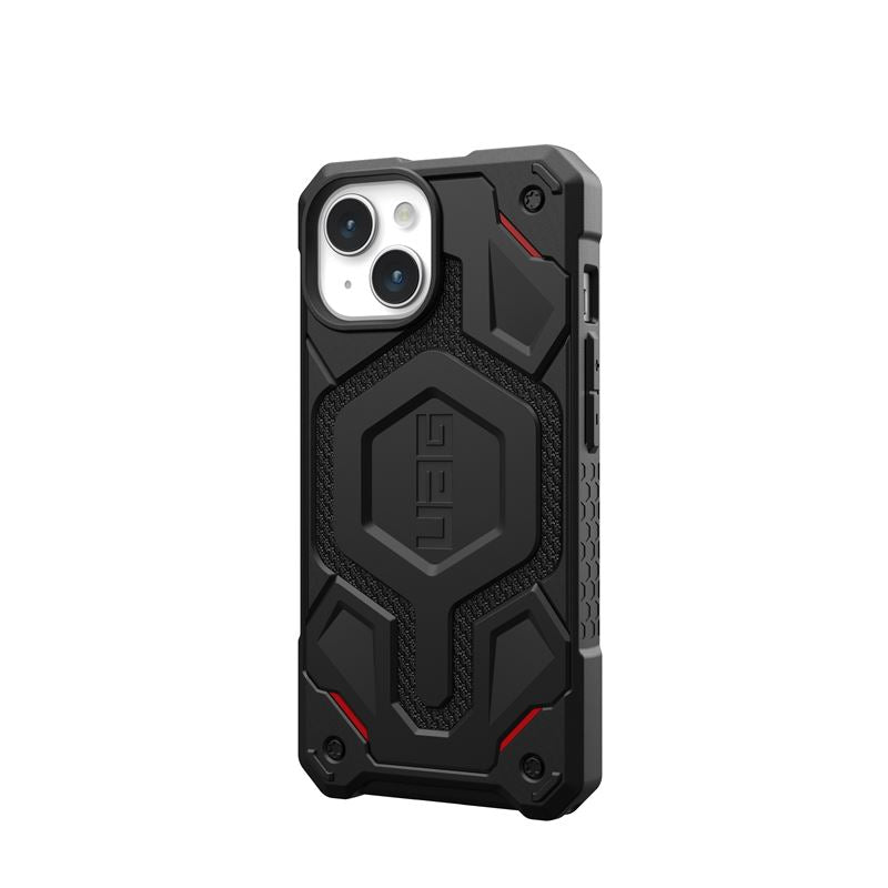 UAG iPhone 15 Monarch Pro Kevlar Series Σκληρή Θήκη με MagSafe - Kevlar Black