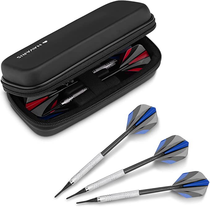 Navaris Σετ με 6 Μαλακά Βέλη με Πλαστική Μύτη - Black - 55868.01