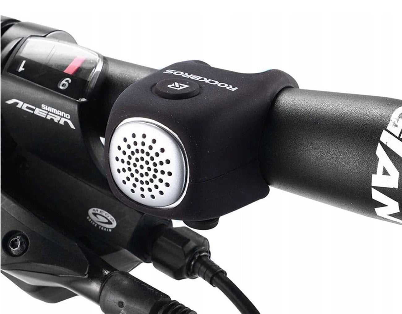 Rockbros Ηλεκτρικό Κουδούνι Ποδηλάτου - Black - CB1709BK