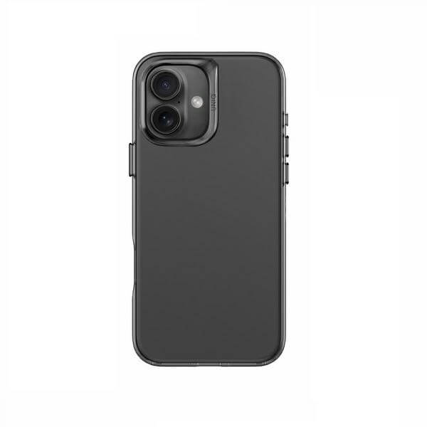 Uniq iPhone 16 Air Fender Σκληρή Θήκη με Πλαίσιο Σιλικόνης - Grey