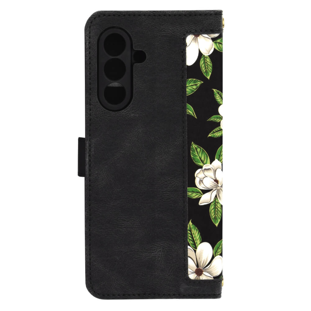 Techsuit Samsung Galaxy A26 5G - FlipCraft - Θήκη Πορτοφόλι από Δερματίνη - Flowers of the Dawn